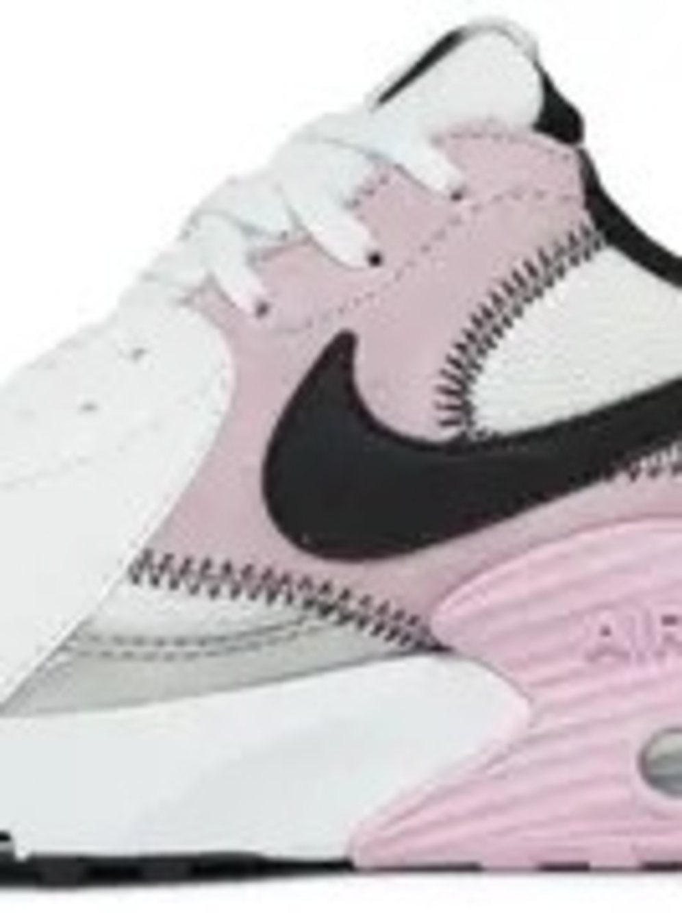 Nike Ladies Pink, White & Black Air Max Sneaker Size 9 - Picture 2 of 5